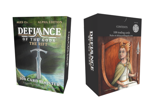Defiance of the Gods: The Rift Alpha 108 Card Booster Pack