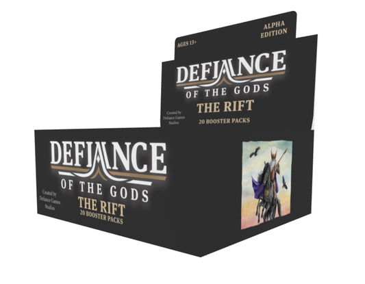 Defiance of the Gods: The Rift Booster Box Alpha Edition
