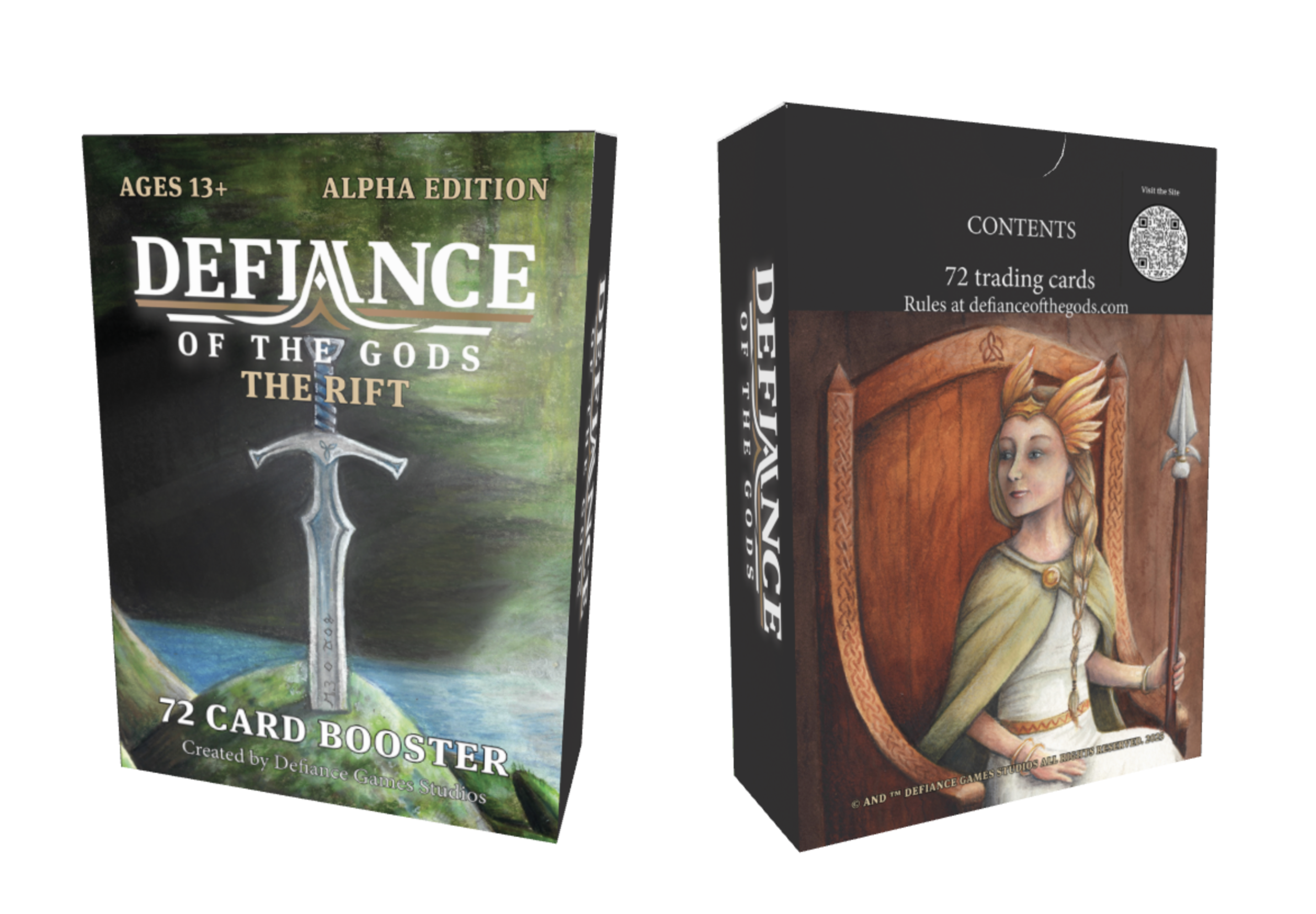 Defiance of the Gods: The Rift Alpha 72 Card Booster Pack