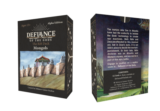Defiance of the Gods: The Rift Mongol Deck