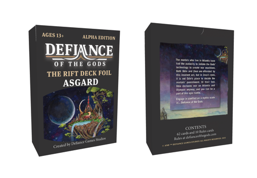 Asgard The Rift Deck ALL FOIL (Defiance of the Gods: The Rift Alpha Edition)