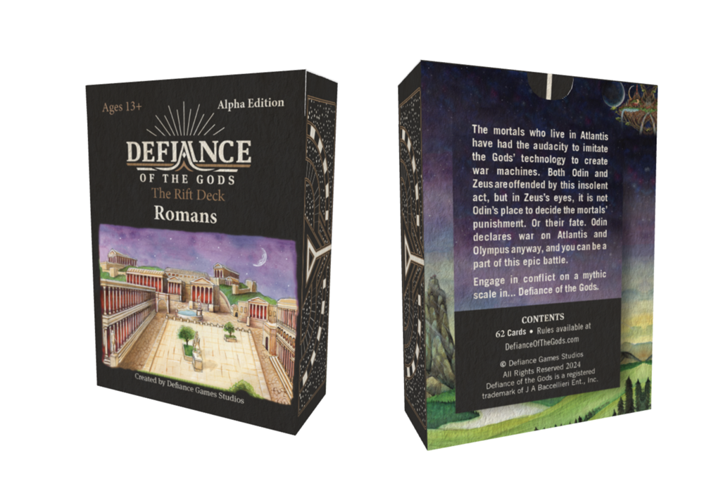 Defiance of the Gods: The Rift Roman Deck