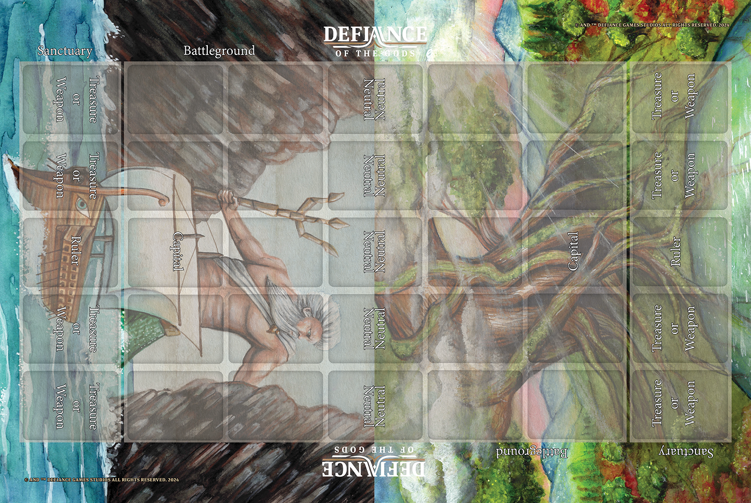 Two-Player Board Yggdrasil / The Symplegades Defiance of the Gods